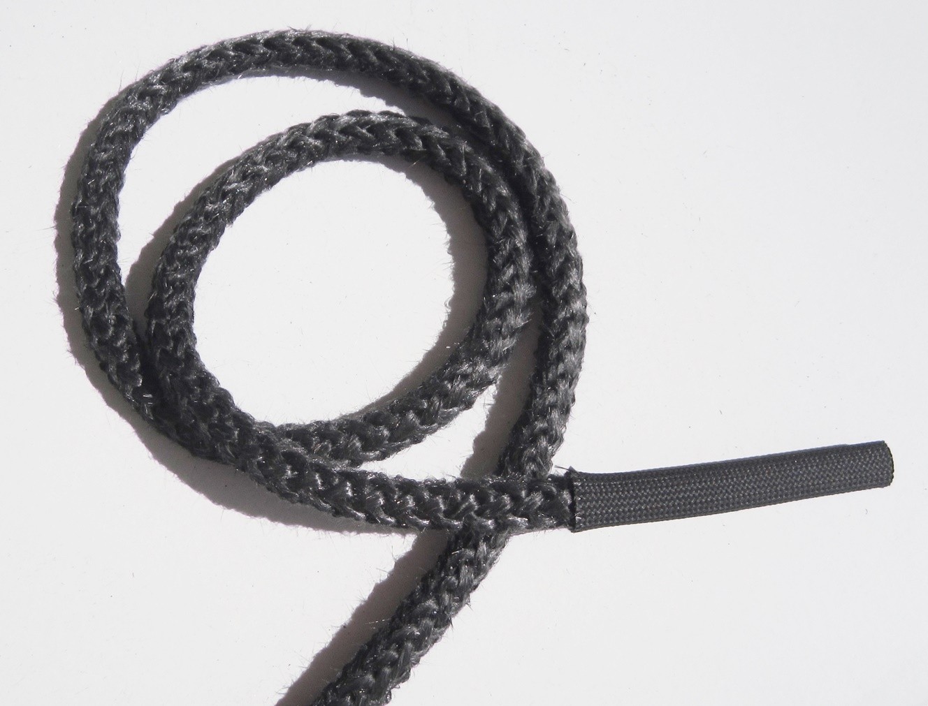 schwarze Ofendichtung mit Dichtschnur Hülse 6mm 8mm 10mm 12mm 14mm