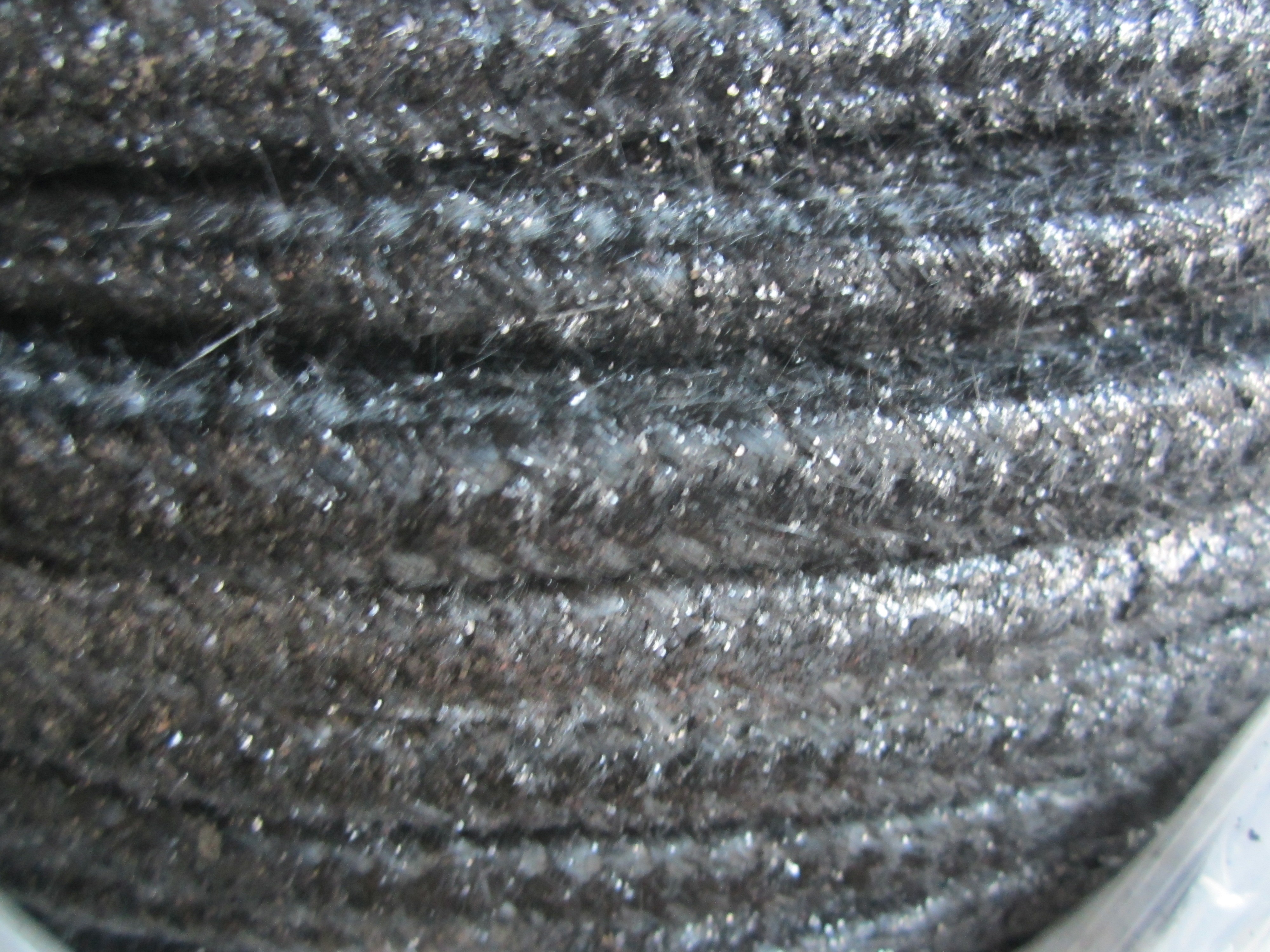 50m Glasfaser Packung 12x12mm graphitiert Heizung Klappe Ofentür Anlagenbau