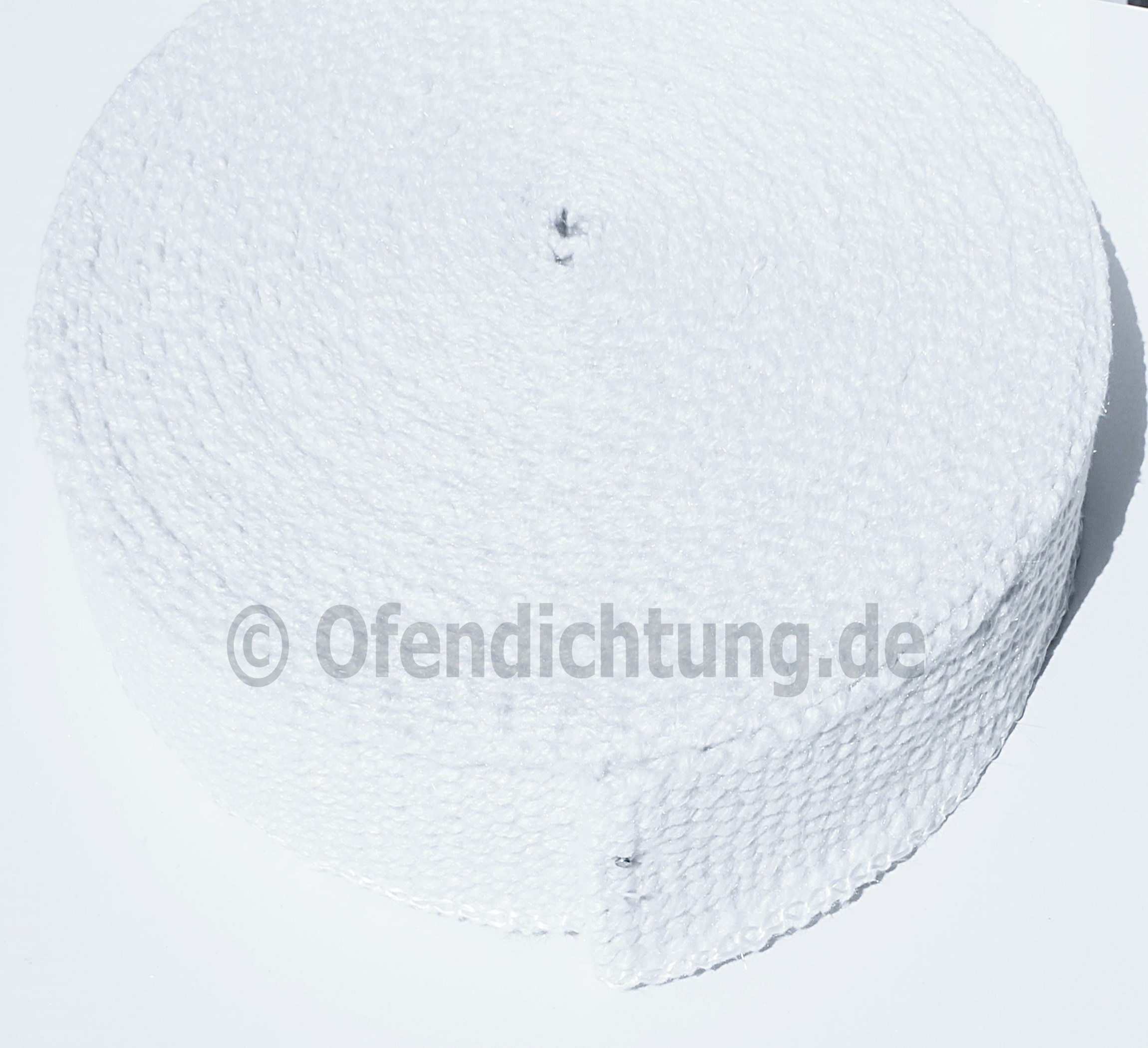 25m Keramikfaser Gewebeband Flachdichtung mit Inconel 1000°C  1260°C  100x3mm