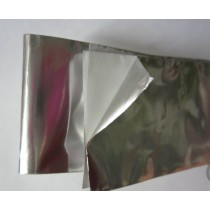 1m Aluminium Band für Ofendichtung Ablängband Glasfasertextil Klebeband 