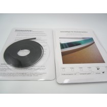 schwarzer Marmor Vinyl Schiefer Fliesen Dehnfuge schwarze Glasbodenplatte abdichten