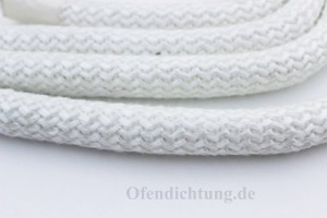 Glasfaserschnur umflochten Dichtschnur fest  Dichtpackung Stopfbuchspackung Ø20mm
