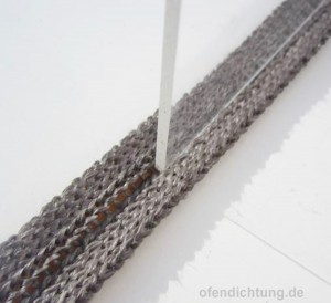 Leiterband Isolierung für feuerfestes Glas 20x3mm mit Klebefixierung einseitig selbstklebend