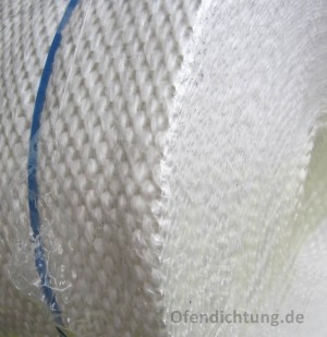 Hitzeschutz Textilien Gewebeband mit Webkanten ohne Klebefixierung 120mm x 2mm