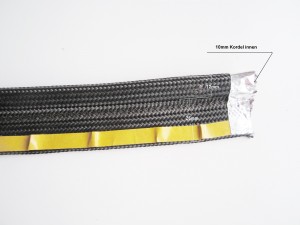 3424 Industrieofen Dichtband IOS Fahnendichtung mit breiter Klemmfahne S10/B36